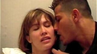 Busty French girlfriend sucks and fucks with facial