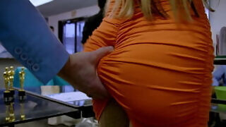 Fucking My Boss's Wife At The Office Party - Milfed