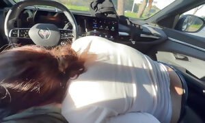 I Empty the Man's Balls Into His Car