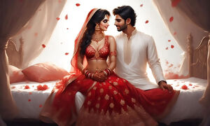 Heartfelt Romance of a Desi Indian Couple - An Indian Girl's Deep Hindi Audio Story Captured in Smooth Hindi Audio