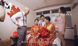 ModelMedia Asia-Lewd Wedding Scene-Liang Yun Fei-MD-0232-Best Original Asia Porn Video