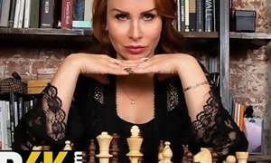 MATURE4K. Big-chested mature instead of chess plays with fellows fleshy pipe