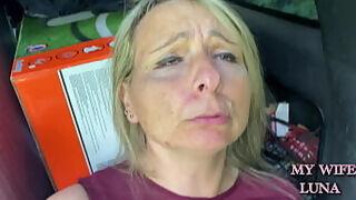 This Time My Husband Didn't Wait To Get Home To Fuck Me For