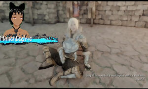 Skyrim B and L mod - Found an interesting woman with huge tits and big ass