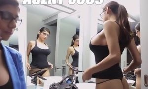 Arab Secret Agent Mia Khalifa Takes bbc bareback, She's On A Mission