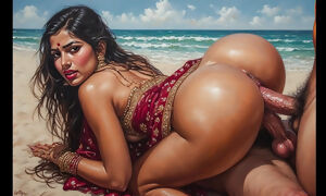 Bhabhi Enjoy With His Boyfriend In Beach Side Mein Viral Hot Video HD