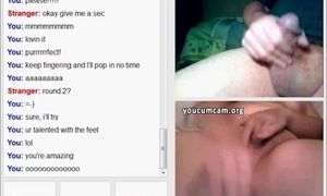 Mutual masturbating on sexchat with hot Chubby MILF