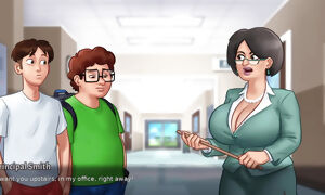 new step mom make seen in summertime saga part 4