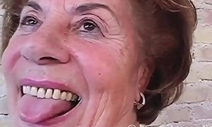 Older granny Vera Wants to swallow cum