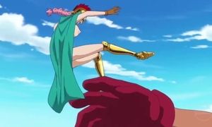 ONE chunk edited ecchi moment from anime Rebecca - colosseum