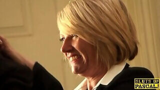 British mature plowed hard by maledoms cock