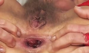 Wool glazed grandma very first time rectal intrusion smashed