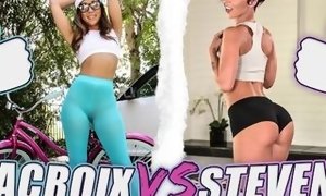 Battle Of The immense butt white GOATs: Jada Stevens VS Remy LaCroix