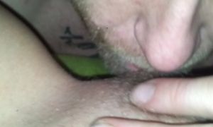 My spouse gobbles my cock-squeezing cunny 2