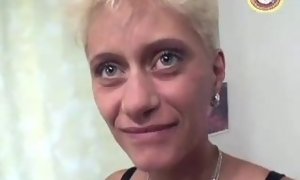 Mature gets dildoed before facial cumshot jizz shot popshot