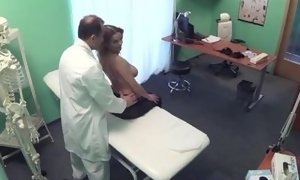 FakeHospital good-sized funbags babe has a back problem