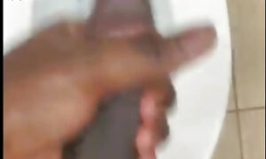BBC GETTING STROKED AND CUMING ON MYSELF