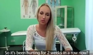 FakeHospital blond wodudes headache cured by dick and her squirting orgasms