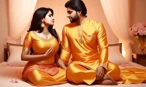 Hot Indian Desi Couple Holi Special Romance