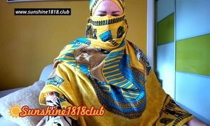Arab Egyptian whore in hijab yam-sized jugs web cam ten 24