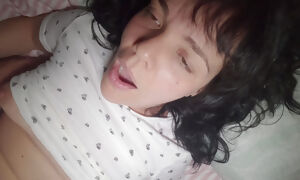 Hot milf fucked and cummed inside her big pussy. Pussy Close up Homemade