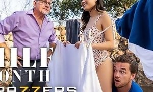 Brazzers - Can Lulu Chu Drain Her Neighbor's massive dick In Time Before Her aged spouse Finds Them?