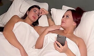 My Milf Stepmom Fucks Me In My Stepdads Bed While He Comes Home From Work! Angie Ortiz And Silvanalee 19 Min