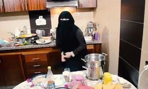 Niqab khadija steamy hooot