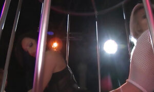 Hot Foursome in the Disco