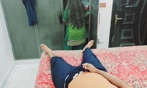 Dick Flash On Real Pakistani Maid While She Is Working