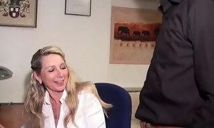 German unexperienced milf entice to penetrate assfucking by Stranger