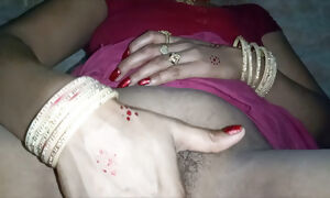 Indian Bhabhi Red Saree Remove With Fingerings Video Send Boyfriend BBW Wife Village Wife Husband Fingerings Videos Indian