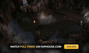 Treasure of Nadia: me and Clare deep in to the cave ep 103