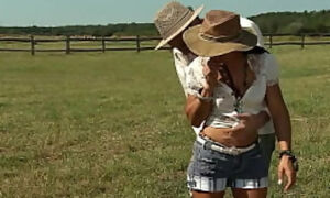 Skinny Mature farmers wife Sandra seduce to First Anal Sex by Worker