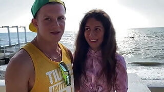 Cuckold Watches His Slut Wife Fucking With Stranger And Stranger Cum In Cuckold Mouth