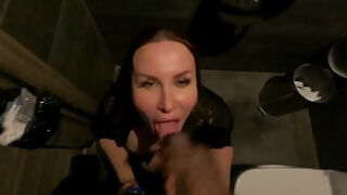 HUGE TITTY STEPMOTHER PLAYS OUT HER FANTASIES WITH HER STEPSON IN A RESTAURANT