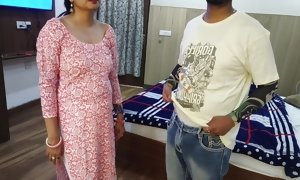 Finest Indian hard-core vid Indian warm nymph was torn up by landlord saarabhabhi fuck-fest vid , Indian superstar saara