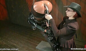 Bound Suspended Slave Bum Hooked With Cassandra Nix And Claire Adams