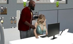 The Office wifey - Story vignettes #4 - three dimensional game - Developer on Patreon "jsdeacon"