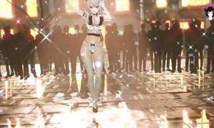 Luxurious Dance In Maid Costume + hook-up (3D HENTAI)