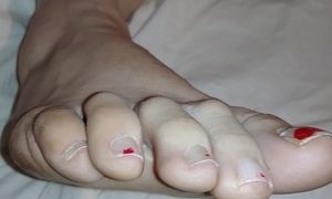Wife's fabulous toes