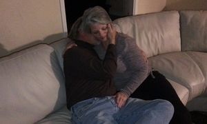 Mature warm gilf wifey smooches neighbor