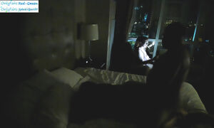 Cuckquean Wife Watches And Films From The Hotel Cuck Chair As Her Husband Fucks A Girl He Found In Las Vegas On Vacation