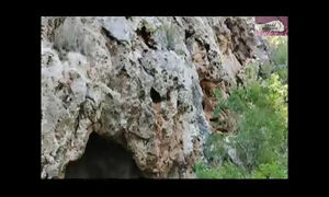 Mel Naked at Sesimbra Falls 2