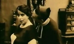 Tugging and Persuasion to fellate (1920s Antique)