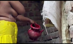 Must be watch!! Real Indian Desi shower!