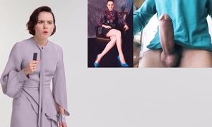 Daisy Ridley responding to jism tribute, tributers. Faux