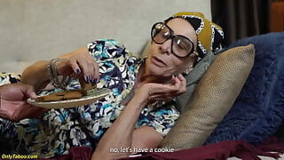 Horny 77 Years Old Tattooed Granny Bbc Ass Fucked