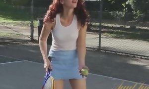 AuntJudys .. 43yo milf Sable at the Tennis club (AJ Country Pub Classics)